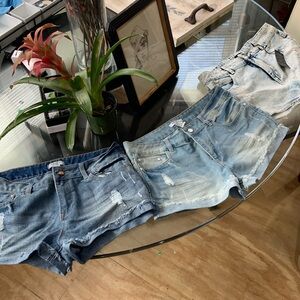 Forever 21 Jean shorts - $13 each